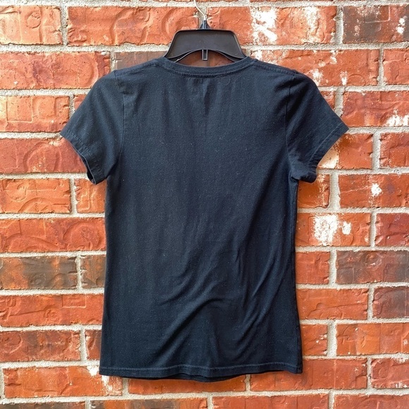 The Office Womens Small Dunder Mifflin Paper Shredder Black Graphic Tshirt - Picture 3 of 7